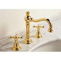 Смеситель для раковины золото Eurodesign Star