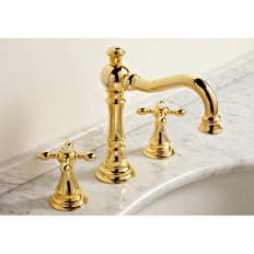 Смеситель для раковины золото Eurodesign Star