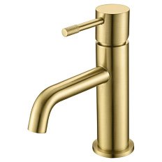 Смеситель для раковины Boheme Uno matt gold