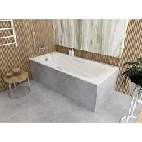 Ванна чугунная Акватек Гамма 150х75 см с двумя ручками