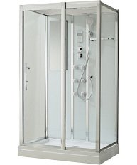 Душевая кабина Black&White Galaxy 120x90 см прямоугольная