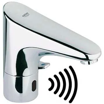 Смеситель для раковины бесконтактный Grohe Europlus E 36015001 (детальная фотография)