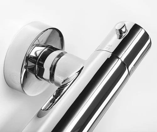 Смеситель для ванны WasserKRAFT Berkel хром 4811 Thermo (детальная фотография), хром