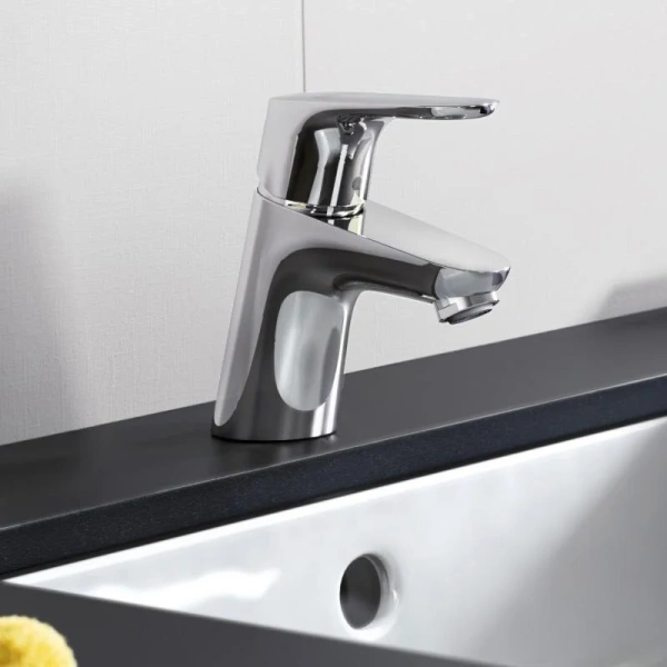 Смеситель для раковины Hansgrohe Focus E² 31732000 (детальная фотография), современные, hi-tech