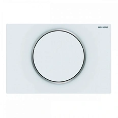 Клавиша смыва Geberit Sigma 10 115.758 не оставляет отпечатки пальцев
