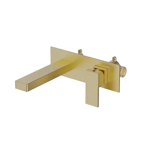 Смеситель для раковины золото матовое Timo Selene 2071/17SM (детальная фотография)