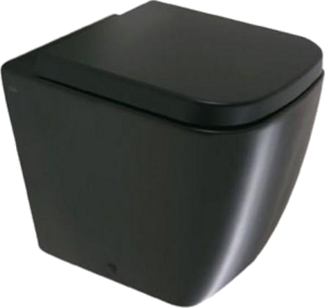 Унитаз напольный Globo Stone SSN01 (детальная фотография), современные, hi-tech, прямоугольные