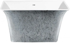 Ванна акриловая, цвет Treasure Silver, Lagard Evora