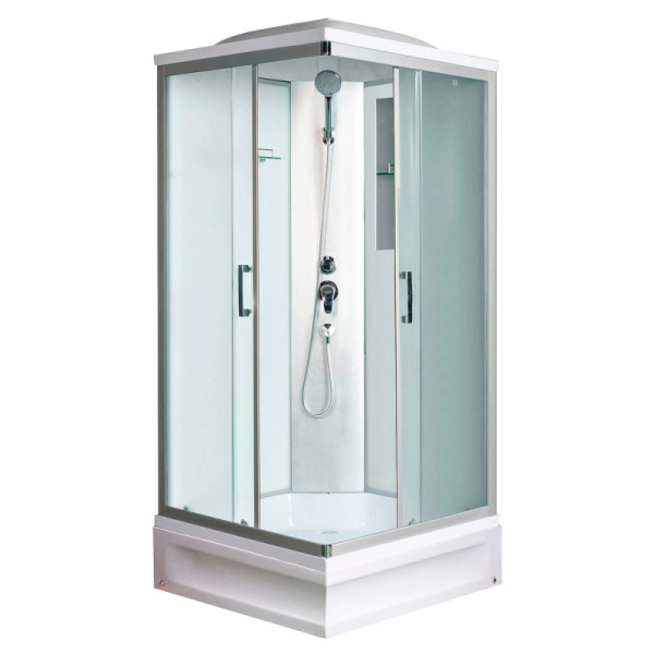 Душевая кабина River Quadro 90х90 см с поддоном QUADRO 90/24 MT (детальная фотография)