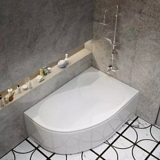 Ванна акриловая Triton Мари 170x110 см левая