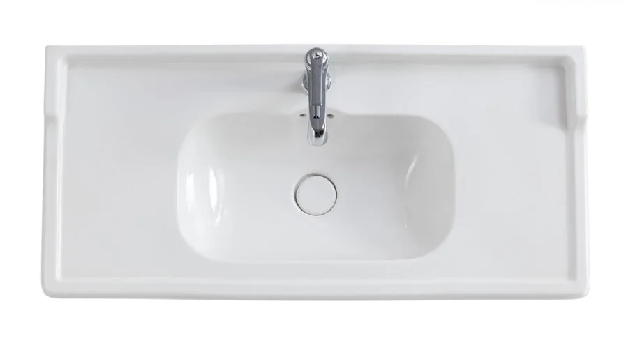 Раковина мебельная Cezares 80 см белая CZR-ELT-80-LVB (детальная фотография) index_1