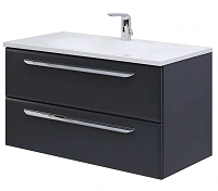 Тумба под раковину подвесная Cezares Eco 75 см grafito