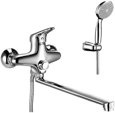 Смеситель для ванны, хром Lemark Luna LM4157C