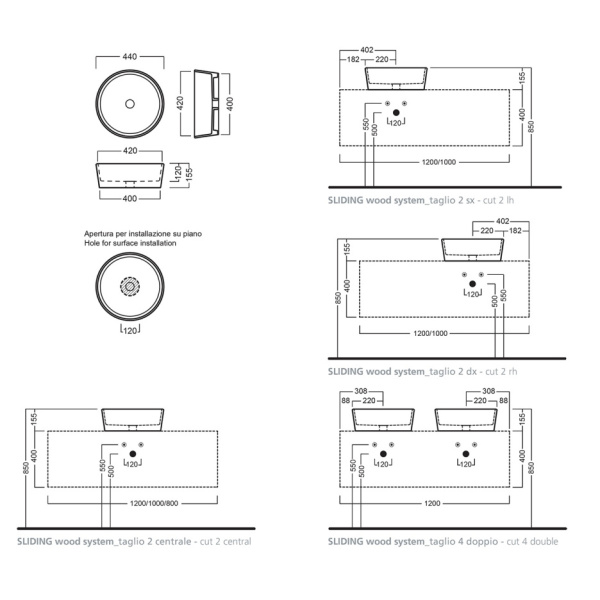 Схема (детальная фотография), в форме чаши, круглой формы