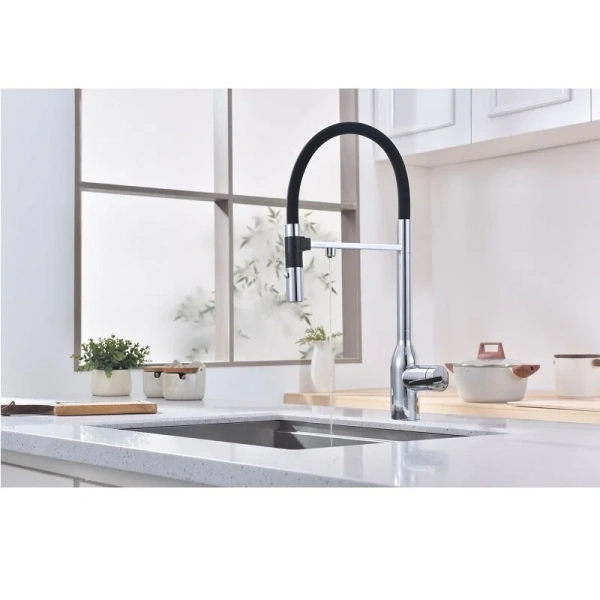 Смеситель для питьевой воды Paulmark Magneto One хром Ma213188-CR (детальная фотография), на мойку, на столешницу