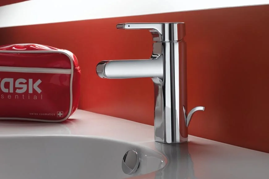 Смеситель для раковины Jacob Delafon Singulier однорычажный E10860-CP (детальная фотография), хром