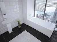 Ванна акриловая Акватек Ника 160x75 см без гидромассажа