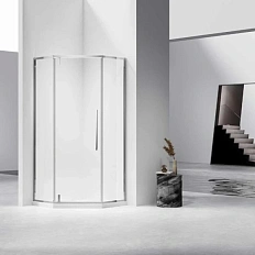 Душевой уголок Vincea Slim-N 100х100 см профиль хром