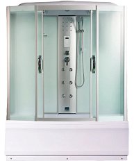 Душевой бокс River Dunay 150x80 см с поддоном стекло матовое