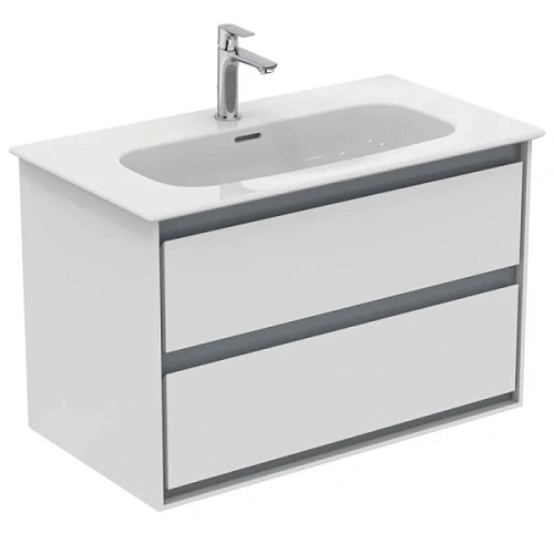 Тумба под раковину подвесная Ideal Standard Connect Air 80 см белая - фото 1