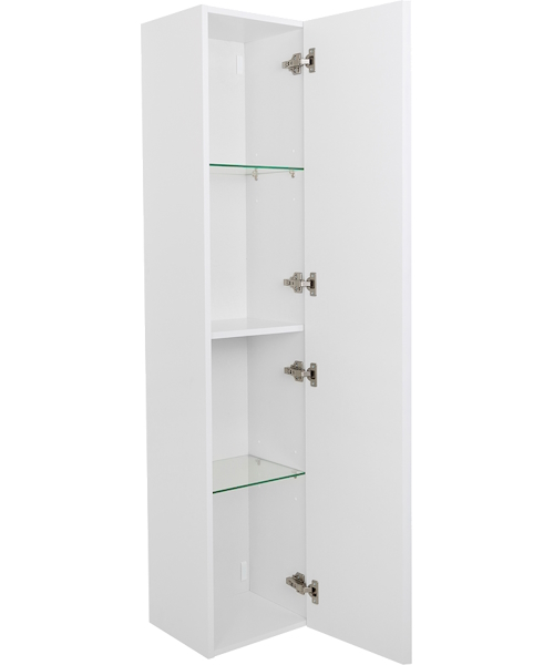 Шкаф-пенал подвесной BelBagno Kraft 33 см Bianco Opaco KRAFT-1600-1A-SC-BO (детальная фотография), недорого