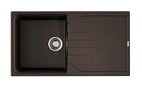Мойка для кухни Omoikiri Yasugata 100-DC 100 см темный шоколад