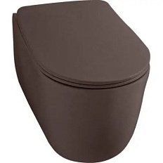 Унитаз подвесной Kerasan Nolita borgogna matt