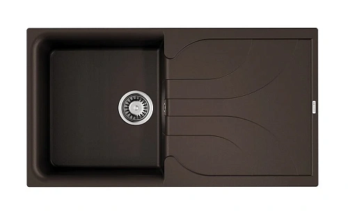 Мойка для кухни Omoikiri Yasugata 100-DC 100 см темный шоколад - фото 5