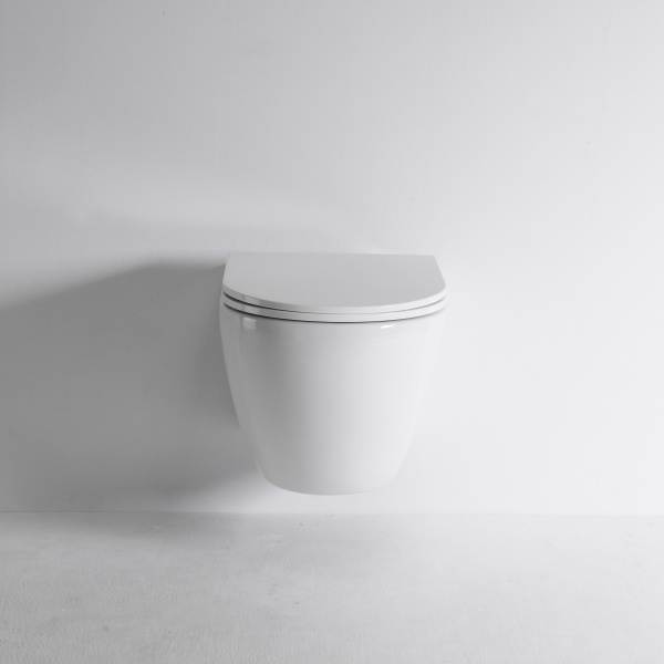 Унитаз подвесной Tece TECEspring R безободковый 9700998 (детальная фотография), керамика