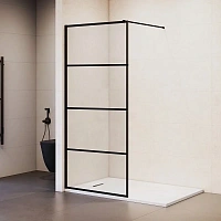 Душевая перегородка RGW Walk In WA-019B 80 см профиль черный