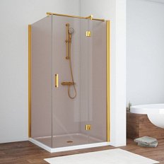 Душевой уголок стекло бронза Vegas-glass AFP-Fis 110х90 05 R
