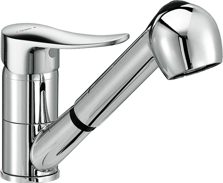 Смеситель для кухни Dorff Ultra с вытяжным изливом D5000000 (детальная фотография)