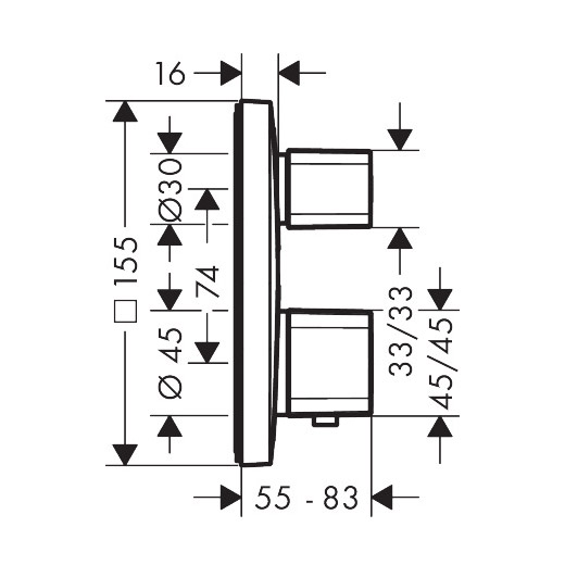 Схема (детальная фотография), из латуни, прямоугольная форма