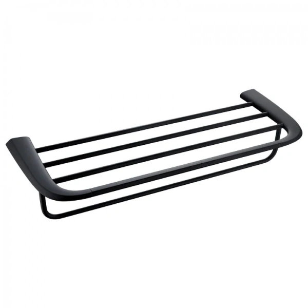 Полотенцедержатель Abber Nord черный матовый AA1554B (детальная фотография)