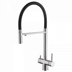 Смеситель для кухни Abber Wasser Kreis AF81141 гибкий излив