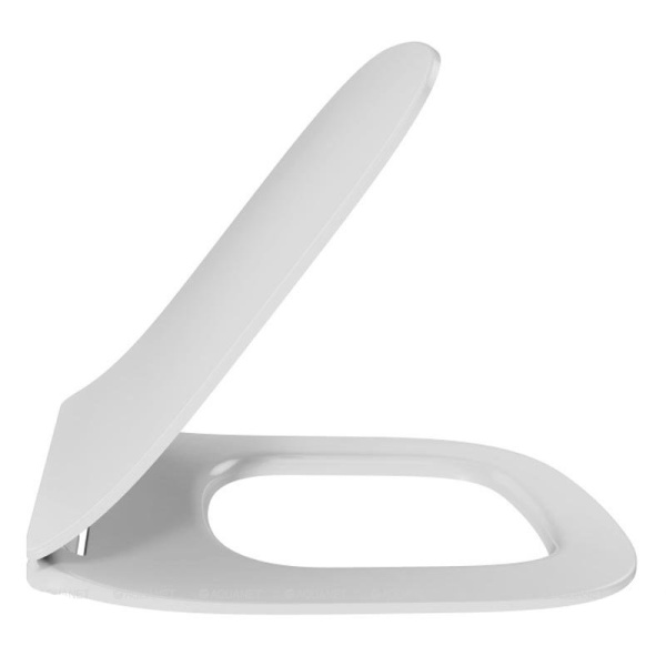 Крышка-сидение с микролифтом Jacob Delafon Struktura белая E28931-WTE (детальная фотография)