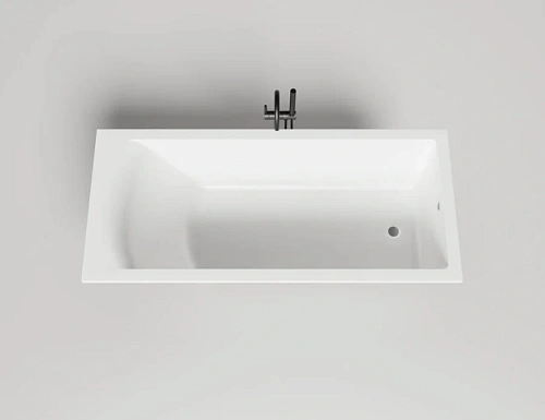 Ванна из искусственного камня Salini Cascata 180x80 см белый глянцевый - фото 2