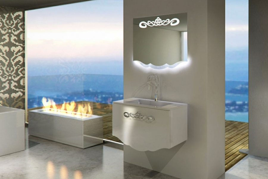 Зеркало La Beaute Cher с подсветкой 85см M85C (детальная фотография), по запросу