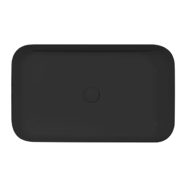 Раковина Kerasan Tribeca 70 см черный матовый 460231 (детальная фотография)