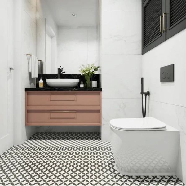 Унитаз напольный Lavinia Boho Bell Pro белый 33010030 (детальная фотография), современные, hi-tech, прямоугольные