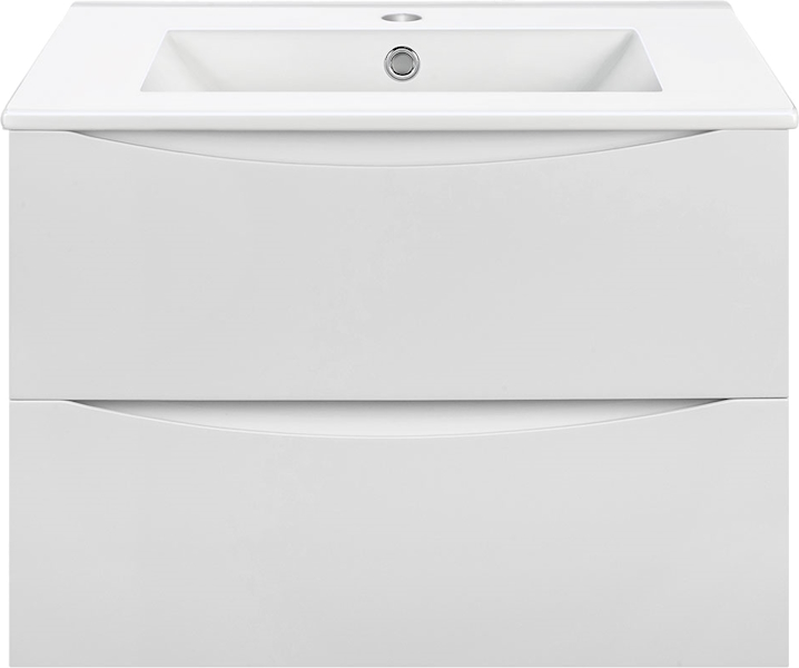 Тумба под раковину подвесная Vincea Mia 60,5 см G.White VMC-2MC600GW (детальная фотография)