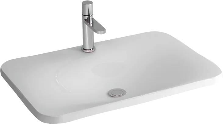 Раковина Cezares 65 см полувстраиваемая CZR-DRO-65-LVB (детальная фотография)