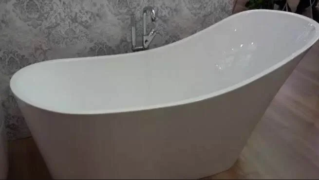 Ванна акриловая BelBagno 170х74 см отдельностоящая BB64-1700 (детальная фотография), современныe, hi-tech