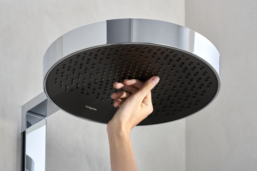 Душевая стойка Hansgrohe Rainfinity хром 26853000 (детальная фотография), современные, hi-tech