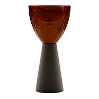 Раковина Abber Kristall 45 см черная/коричневая