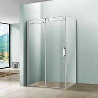 Душевой уголок Vincea Como 130х80 см алюминиевый профиль