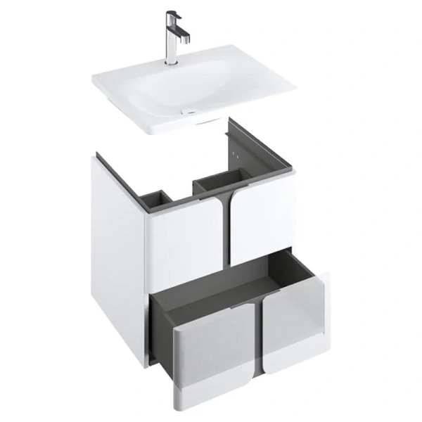 Раковина мебельная Ravak Balance 80 см белая XJX01280000 (детальная фотография) index_2