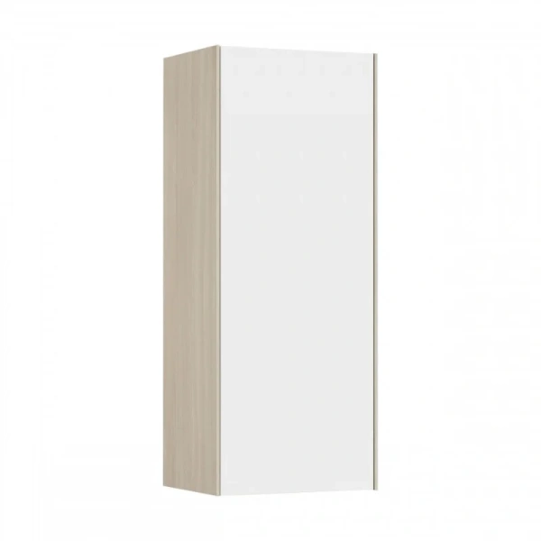 Шкаф подвесной Акватон Асти 34 см белый/ясень шимо 1A262903AX010 (детальная фотография)