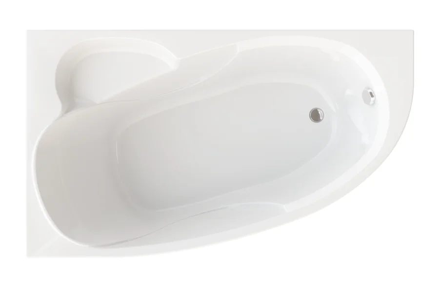 Ванна акриловая Triton OMP Изабель Щ0000048746/Щ0000048747, 170 x 100 см, левая/правая, белая (детальная фотография), белые