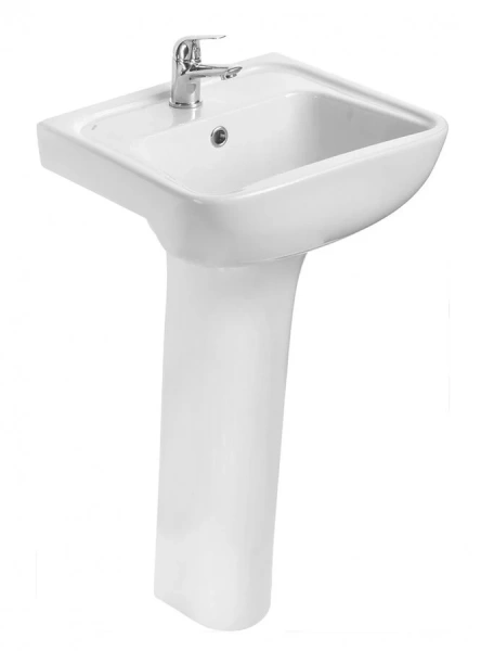 Раковина Santek Лонги 45 см белая 1.WH50.1.753 (детальная фотография), 45 см